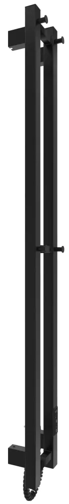 Электрический полотенцесушитель Hygge Family Slim 1170х140х80мм, черный матовый (3.164.045618.BM) Фото - 2